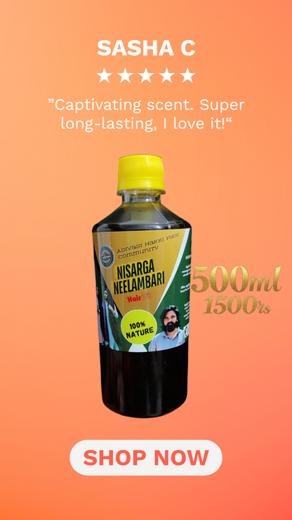 Nisarga Neelambari Hari oil Hair Oil - 100% Effective!